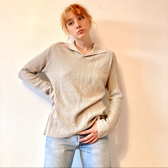BUY 2 GET 1 FREE - Armani Exchange retro grunge chic sweater - Picture 6 of 6